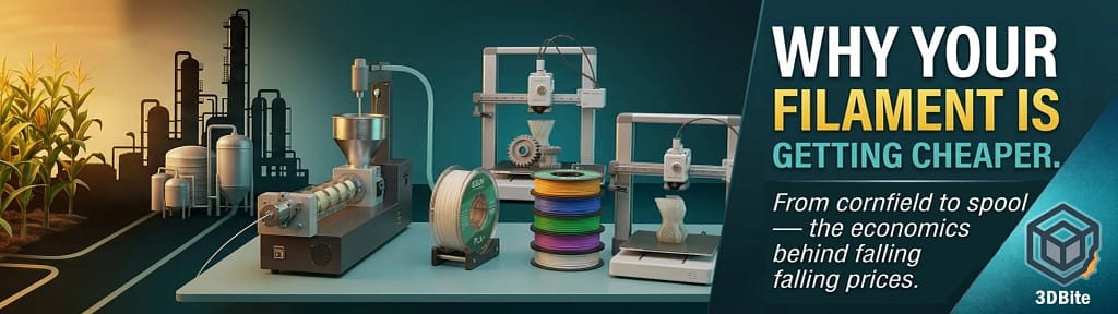 PLA is getting cheaper