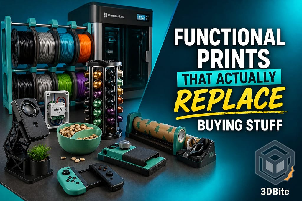 Functional Prints That Actually Replace Buying Stuff (Real Examples I Use)