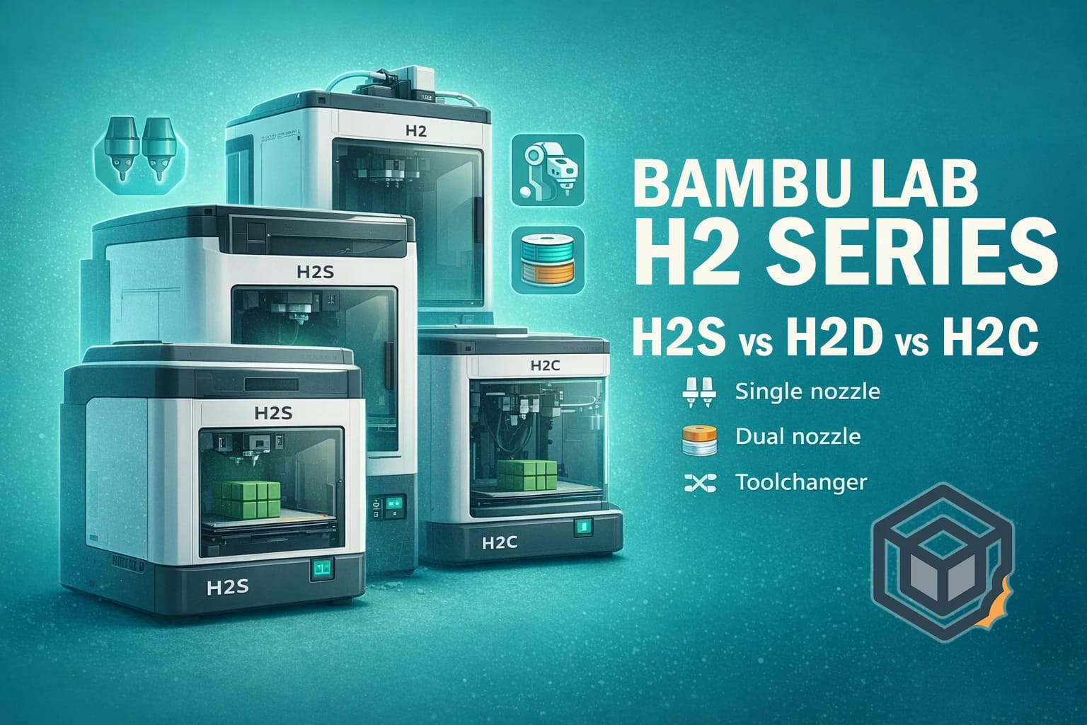 Bambu Lab H2 Series: H2S vs H2D vs H2C Explained