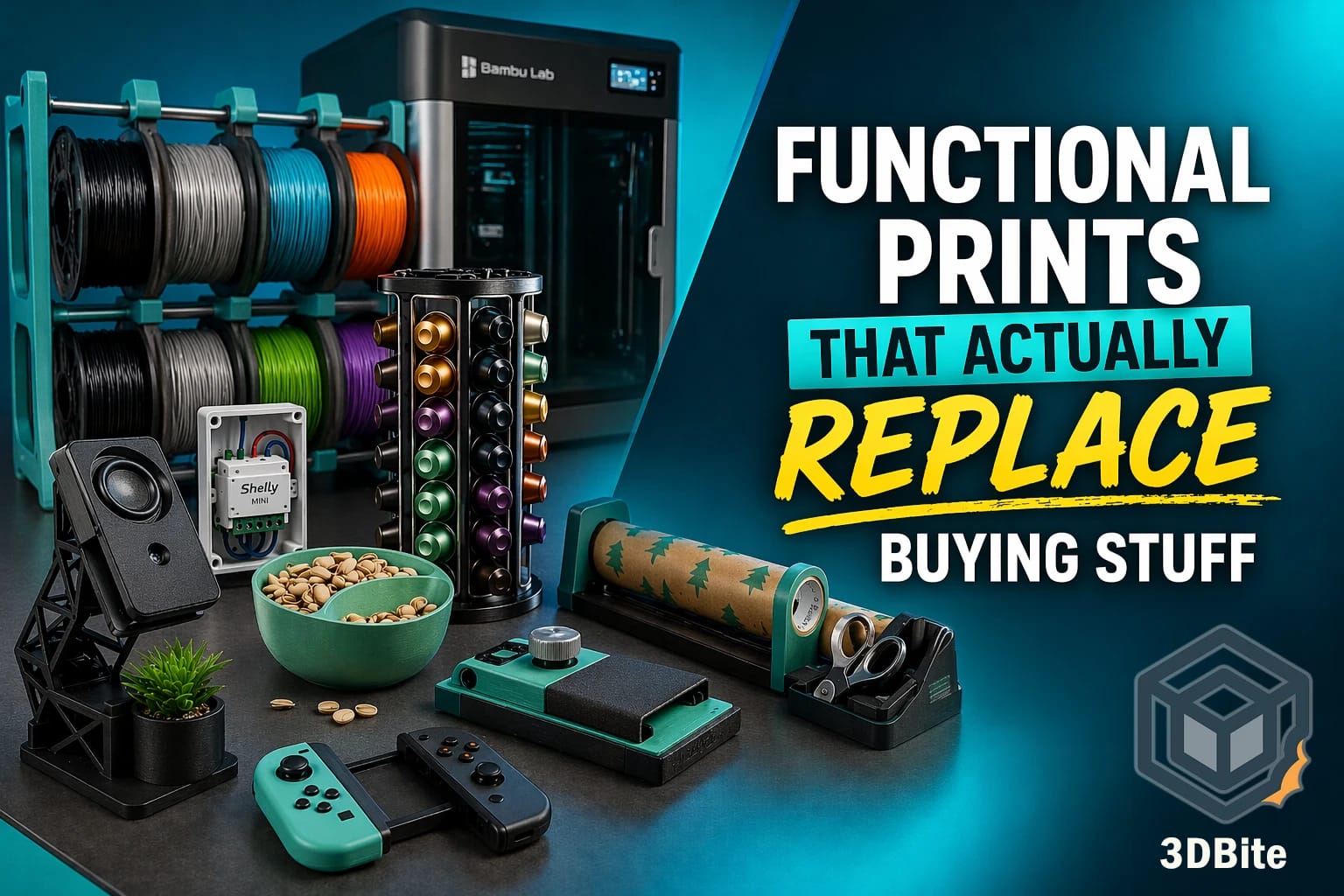 Functional Prints That Actually Replace Buying Stuff (Real Examples I Use)