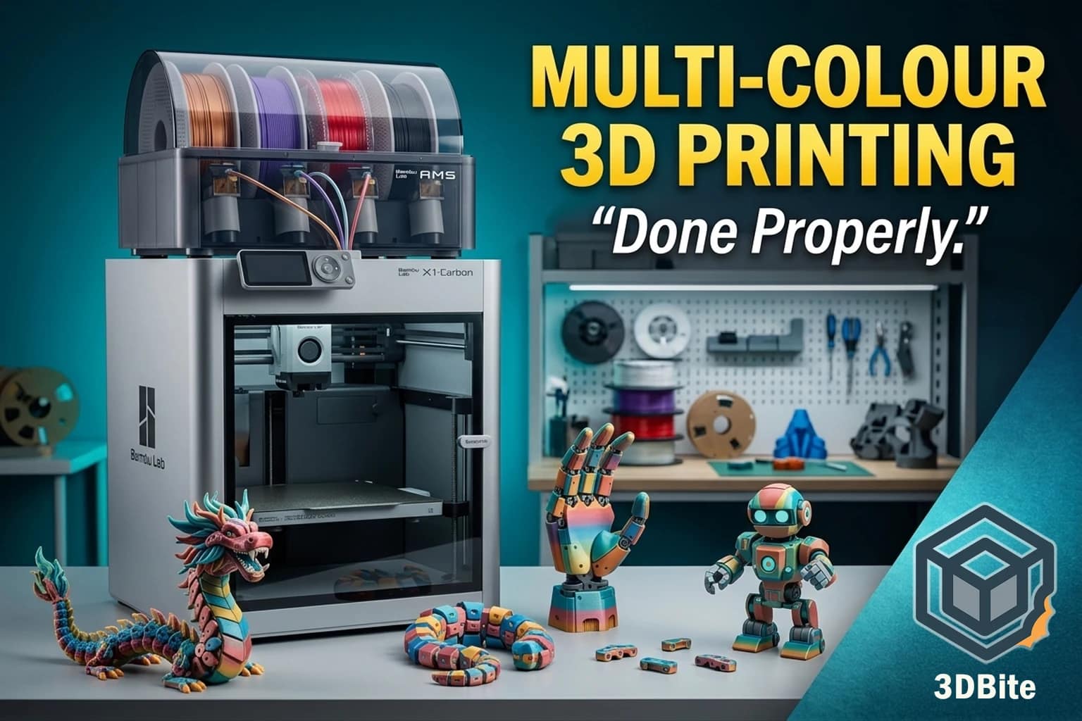 Multi-Colour 3D Printing Is No Longer a Gimmick: How to Actually Use It Properly