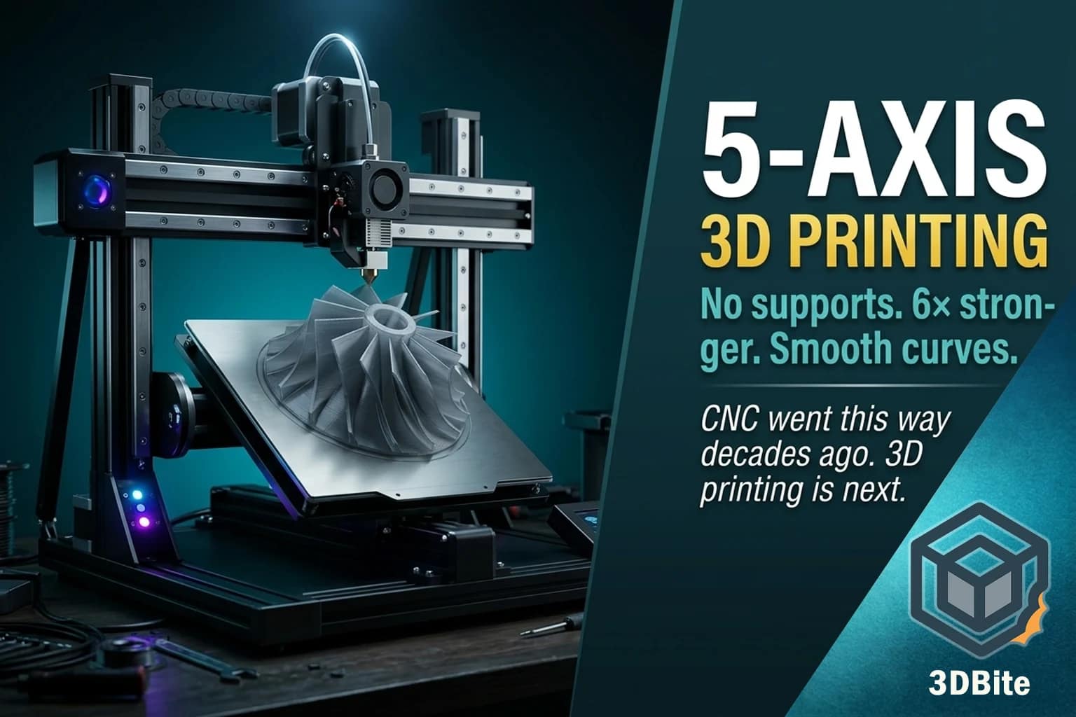 5-Axis 3D Printing: The Next Leap Forward (and Why It Reminds Me of CNC)